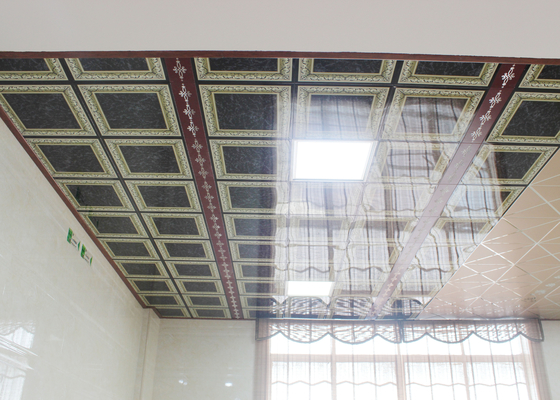 แผงเพดานภายในสถาปัตยกรรม, กระเบื้องฝ้าเพดานศิลปะสำหรับบ้านคุก